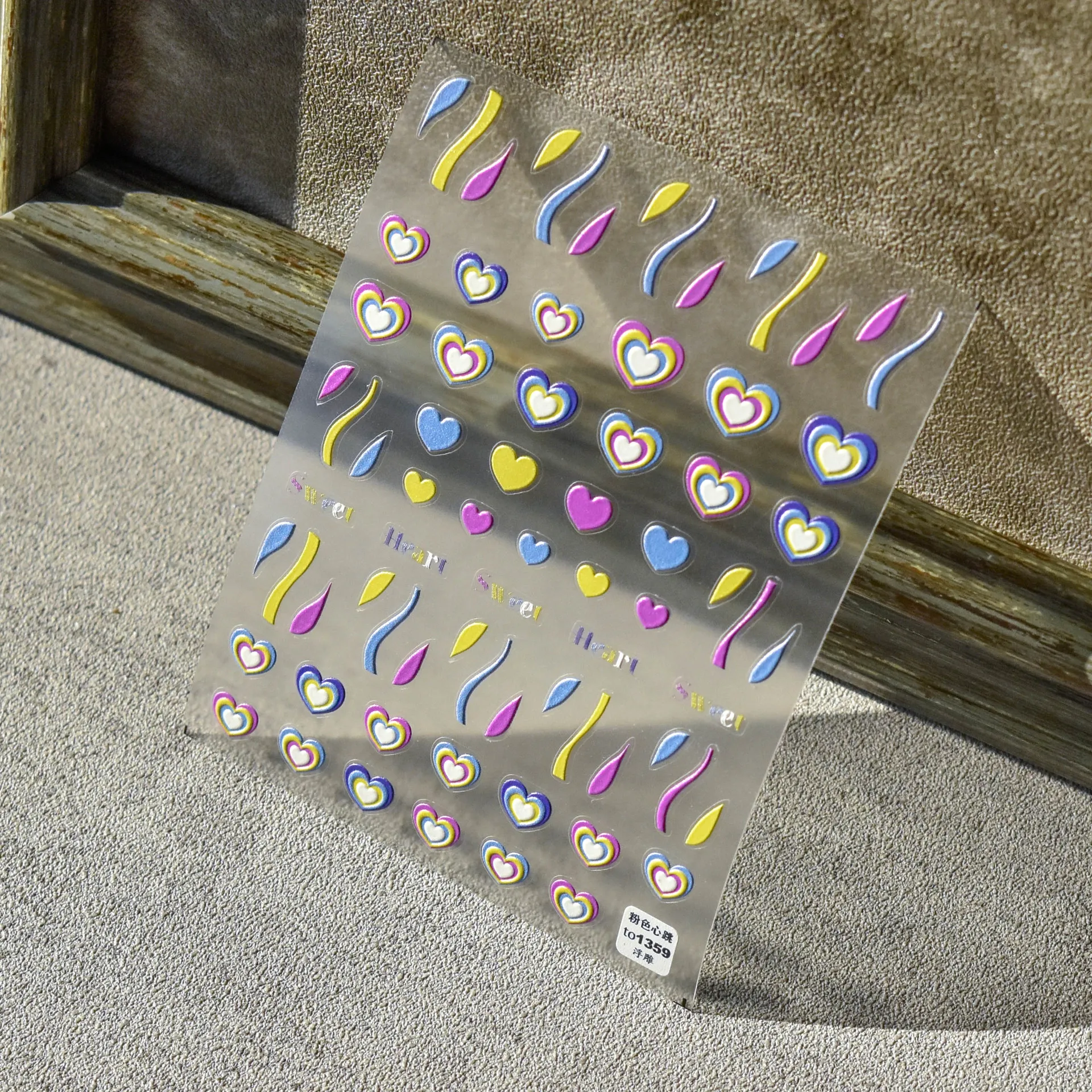 Yellow Flower Smiley Face Heart 3D Nail Art Decals Nails Sticker Lovely 5D Nail Art Transfer Decoration for Manicure Japanese 
Yellow Flower Smiley Face Heart 3D Nail Art Decals Nails Sticker Lovely 5D Nail Art Transfer Decoration for Manicure Japanese