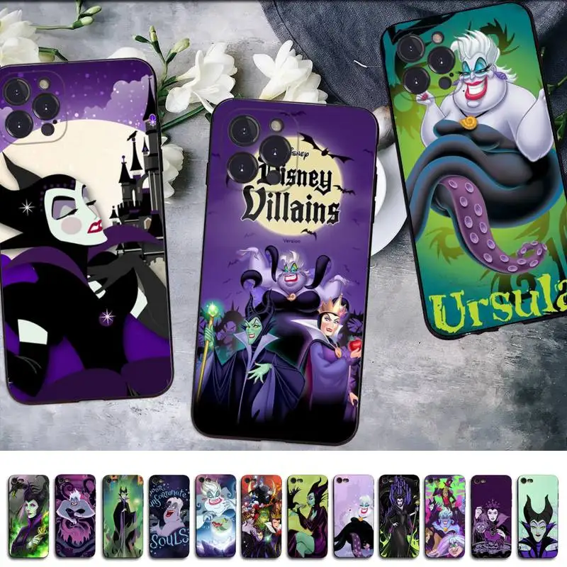Disney Maleficent Ursula Villains Phone Case For iPhone 14 13 12 Mini 11 Pro XS Max X XR SE 6 7 8 Plus Soft Silicone Cover
Disney Maleficent Ursula Villains Phone Case For iPhone 14 13 12 Mini 11 Pro XS Max X XR SE 6 7 8 Plus Soft Silicone Cover