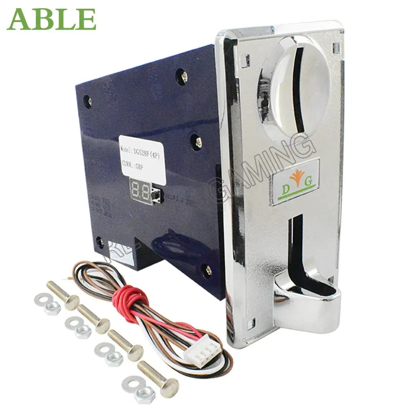 DG 528F Multi Coin Acceptor Electronic Roll Down Coin Acceptor Selector Mechanism Vending Machine Arcade Game Ticket Redemption
DG 528F Multi Coin Acceptor Electronic Roll Down Coin Acceptor Selector Mechanism Vending Machine Arcade Game Ticket Redemption