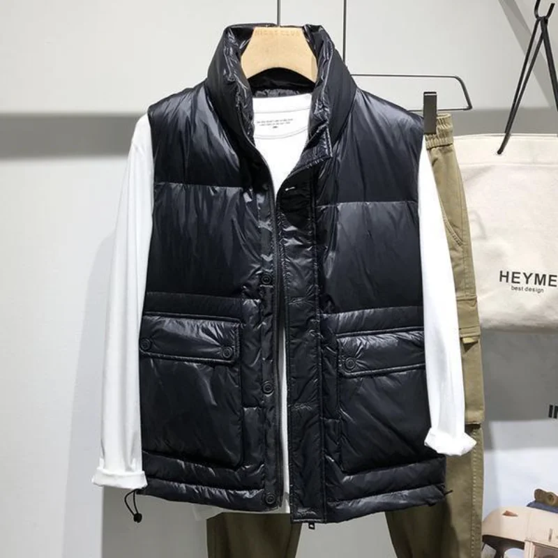 Mens Vest Jacket Men New Warm Sleeveless Jackets Male Winter Casual Waistcoat Vests Chaquetas Veste Homme Brand Clothing E779
Mens Vest Jacket Men New Warm Sleeveless Jackets Male Winter Casual Waistcoat Vests Chaquetas Veste Homme Brand Clothing E779