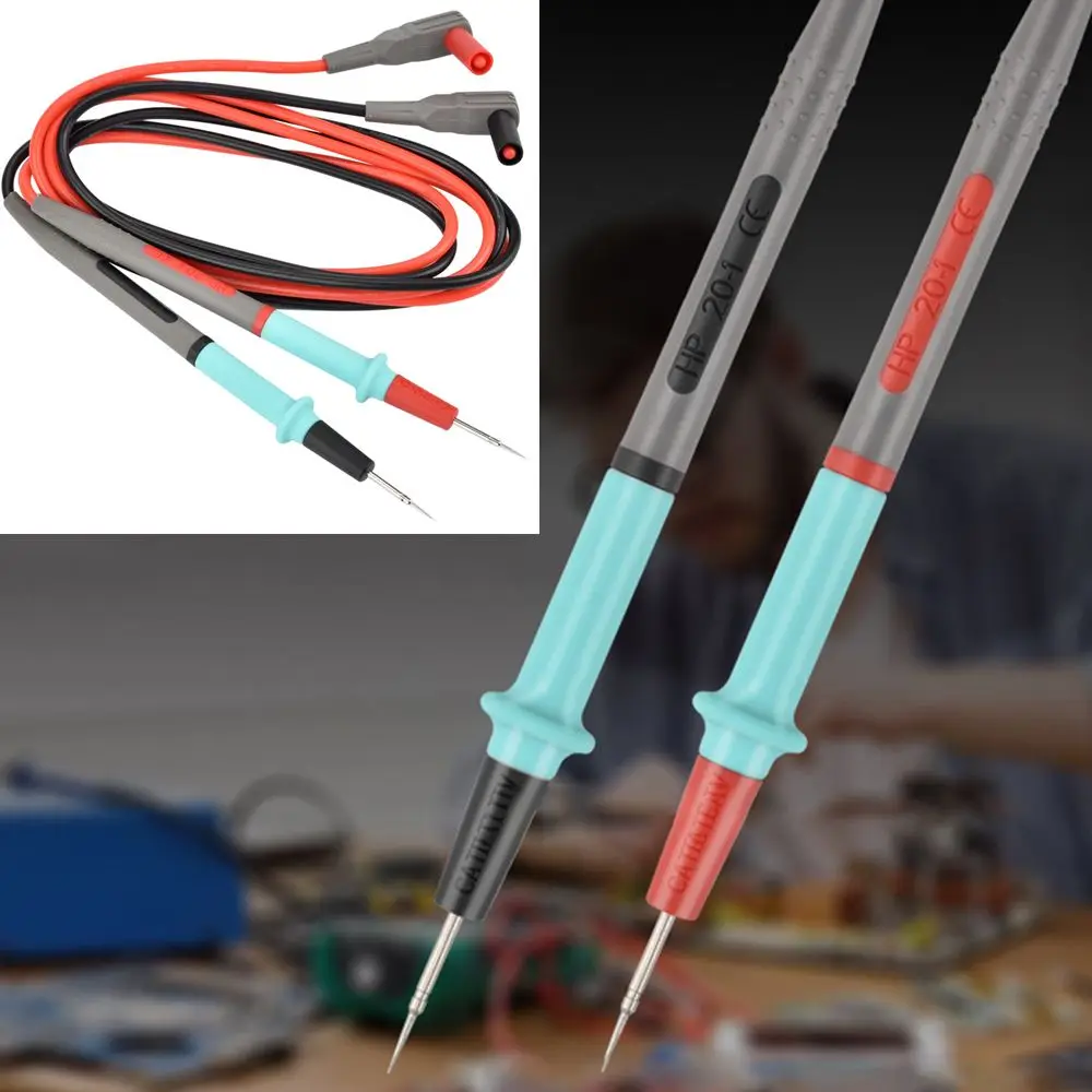 Multimeter Pen Antifreeze Burn Silicone Wire 20A Special Sharp Steel Needle Meter Pen Alligator Clip Capacitor Clip Test Stick
Multimeter Pen Antifreeze Burn Silicone Wire 20A Special Sharp Steel Needle Meter Pen Alligator Clip Capacitor Clip Test Stick