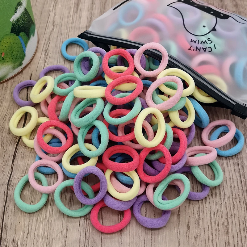 100pcs/Set Kids Colorful Nylon Small Elastic Hair Bands Children Ponytail Holder Scrunchie Headband Girls Hair Accessories Gift
100pcs/Set Kids Colorful Nylon Small Elastic Hair Bands Children Ponytail Holder Scrunchie Headband Girls Hair Accessories Gift