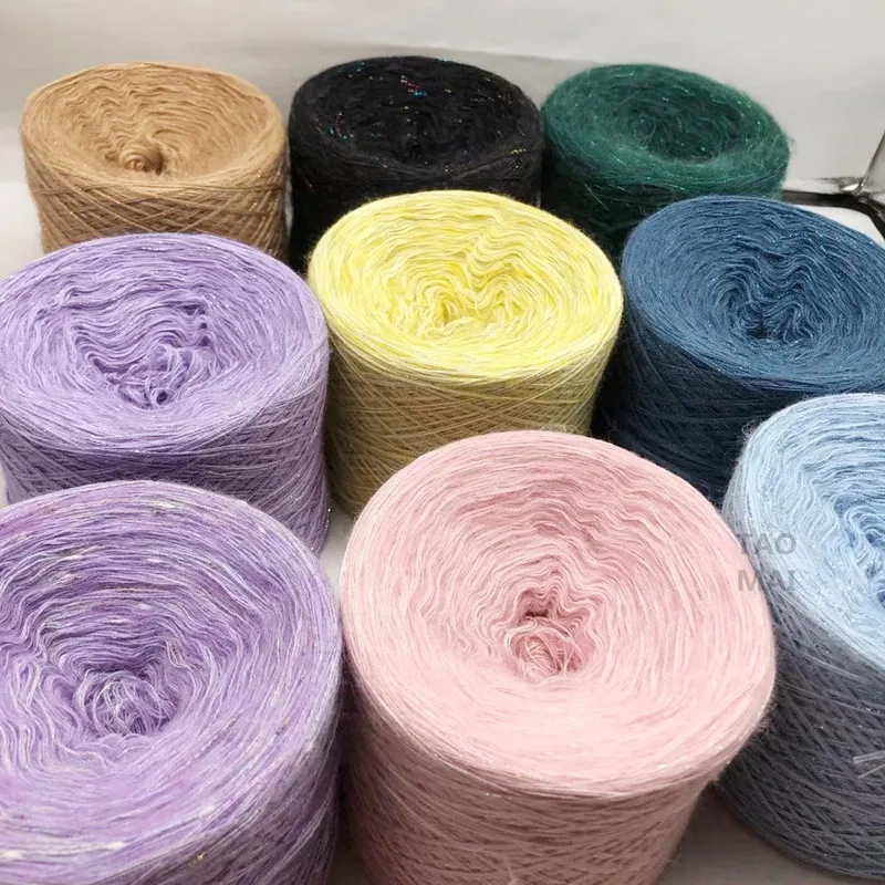 250G/Group Worsted Cashmere and Shiny Silk Mohair Ball DIY Handmade Needle Sweater Flash Coat Super Soft Scarf Material Package
250G/Group Worsted Cashmere and Shiny Silk Mohair Ball DIY Handmade Needle Sweater Flash Coat Super Soft Scarf Material Package