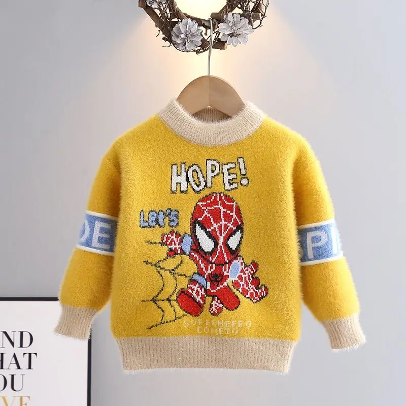 Spiderman Autumn Baby Boys Girls Sweaters Kids Sweaters Winter Boys Knit Sweater Girls Ripped Sweater Toddler Girls Clothes
Spiderman Autumn Baby Boys Girls Sweaters Kids Sweaters Winter Boys Knit Sweater Girls Ripped Sweater Toddler Girls Clothes