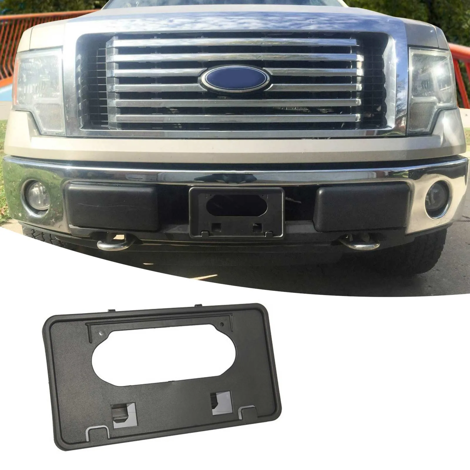 Car License Plate Bracket for Ford F150 2009-2014 / F150 Pickup Replacement Black License Plate Frame Auto Parts
Car License Plate Bracket for Ford F150 2009-2014 / F150 Pickup Replacement Black License Plate Frame Auto Parts