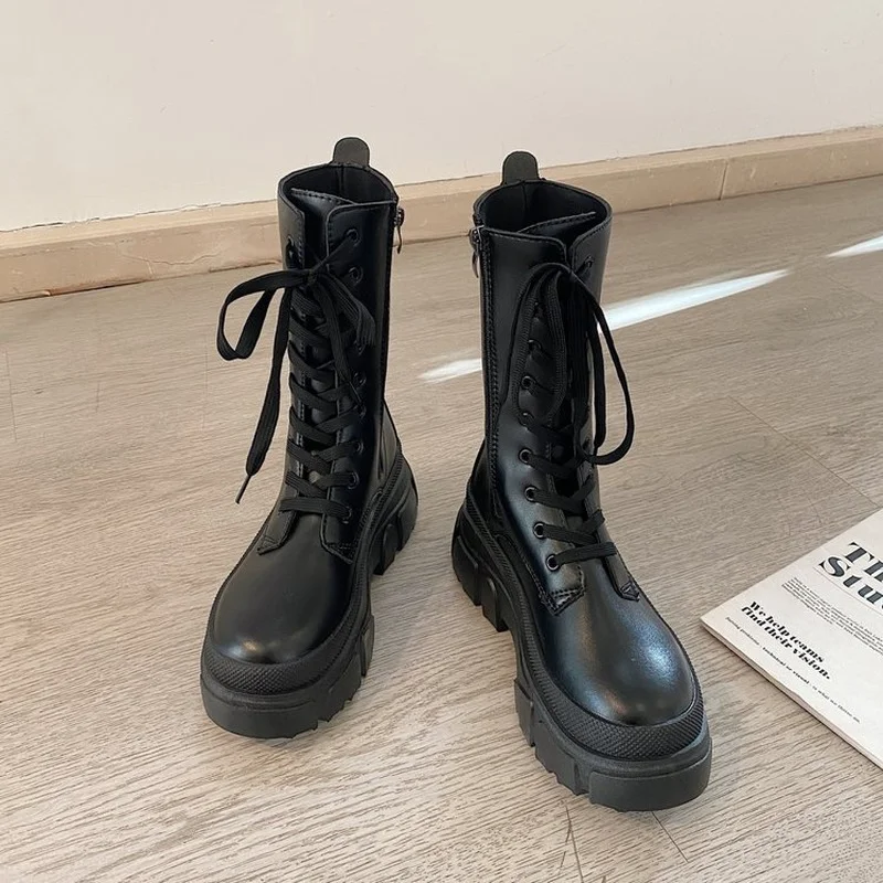 2022 New Thicken Winter Knight Boots Women Knee High Long Square Heel Boots Retro Thick Motorcycle Boots Black White Botas Mujer
2022 New Thicken Winter Knight Boots Women Knee High Long Square Heel Boots Retro Thick Motorcycle Boots Black White Botas Mujer