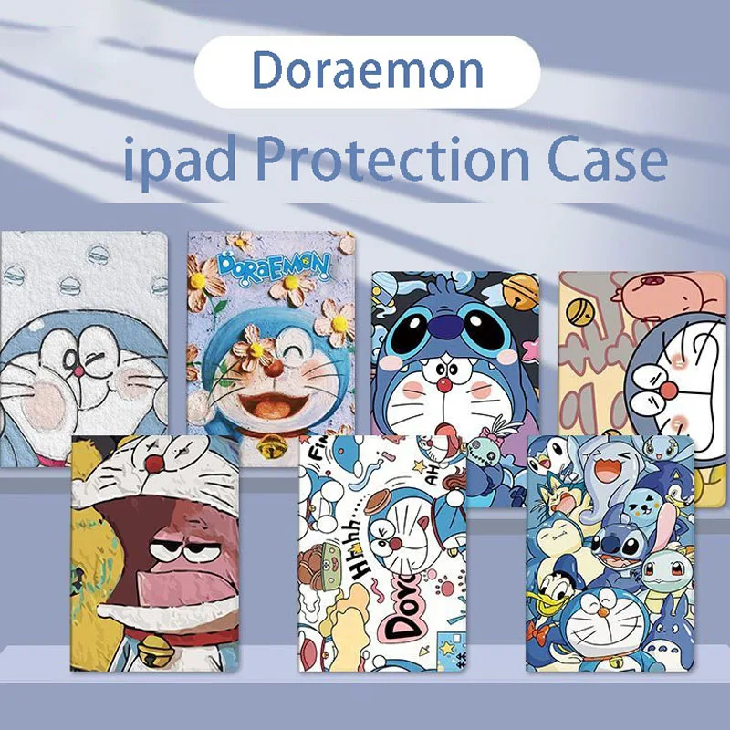 Anime Peripherals Doraemon Cartoon Ipad Protection Case Suitable for Ipad 10 Mini5/6 with Pen Slot Air4/5 Pro Protection Case
Anime Peripherals Doraemon Cartoon Ipad Protection Case Suitable for Ipad 10 Mini5/6 with Pen Slot Air4/5 Pro Protection Case