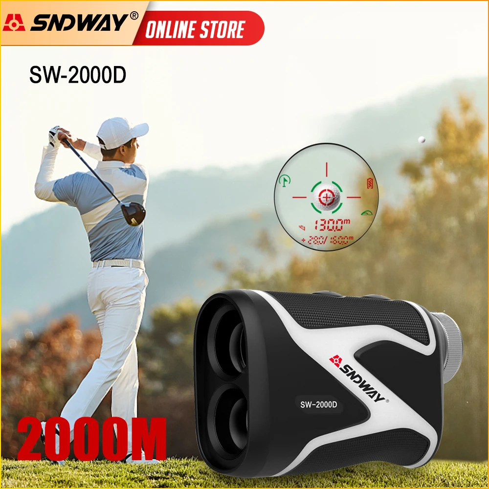 SNDWAY Telescope Laser Rangefinder for Hunting Monocular Golf Range Finder Measure Trena Distance Meter 1000M/1500M/2000M
SNDWAY Telescope Laser Rangefinder for Hunting Monocular Golf Range Finder Measure Trena Distance Meter 1000M/1500M/2000M