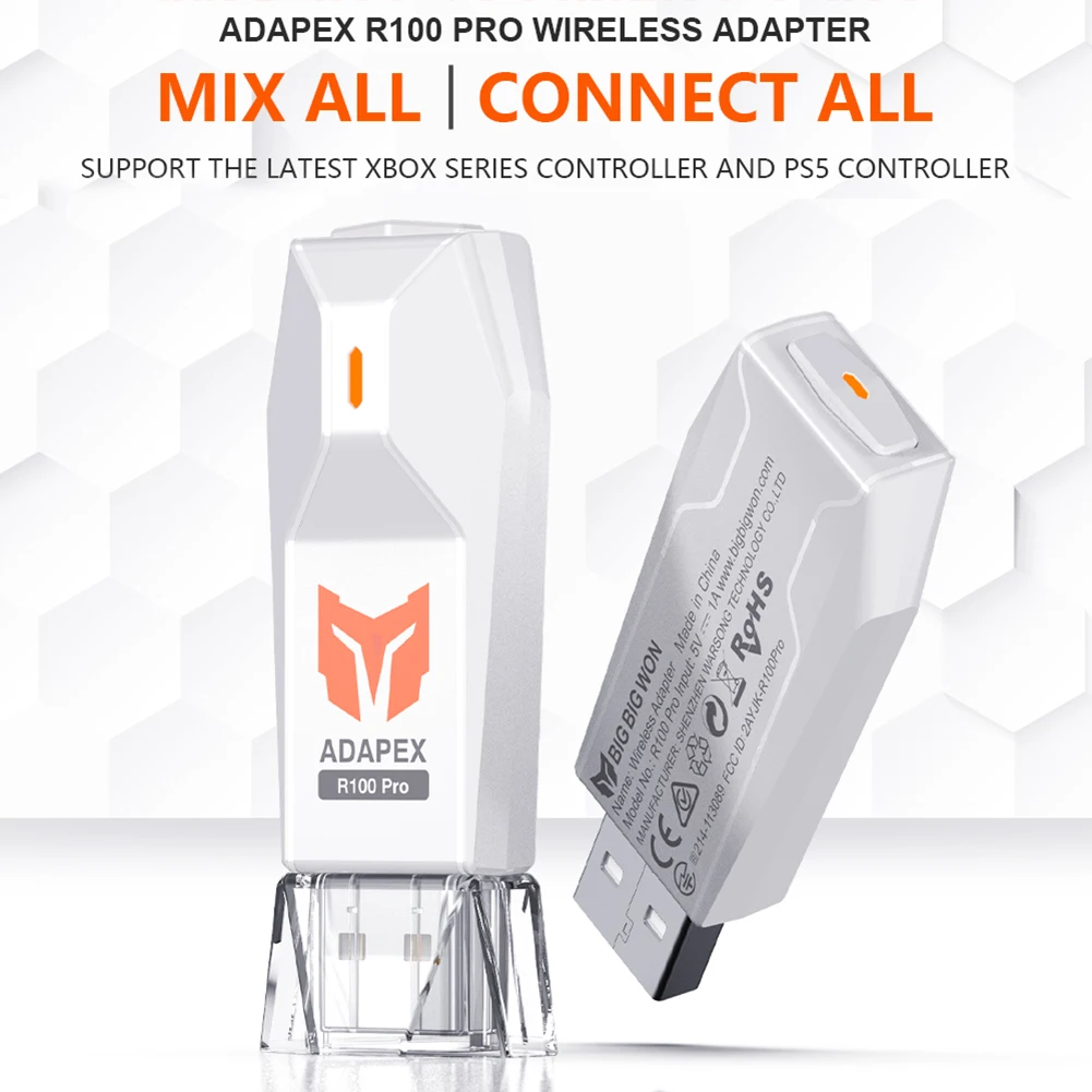Беспроводной адаптер USB-приемник для PS4 PS5 Xbox Series Switch Pro контроллер геймпад игровой ключ Bluetooth адаптер 
Беспроводной адаптер USB-приемник для PS4 PS5 Xbox Series Switch Pro контроллер геймпад игровой ключ Bluetooth адаптер