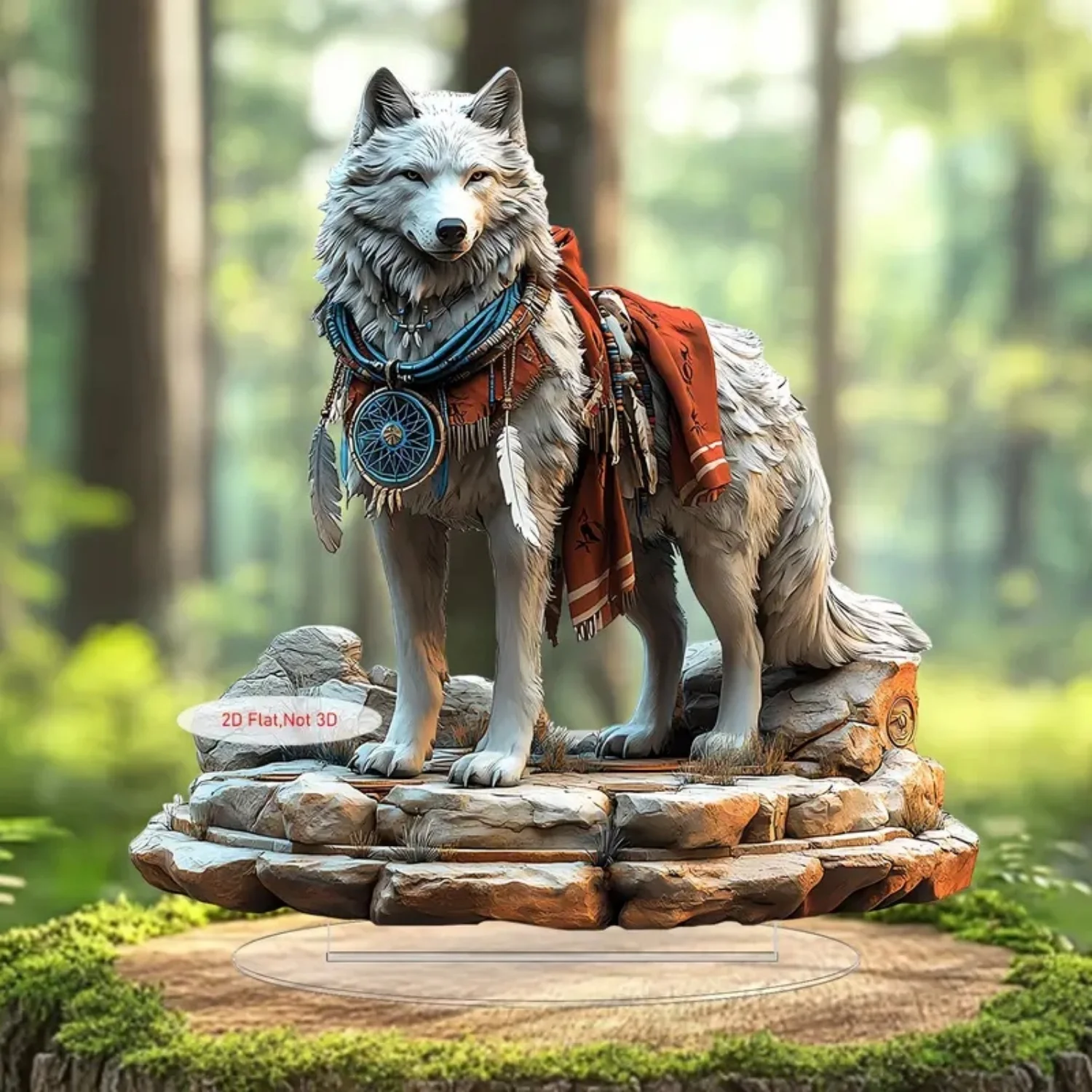 Акриловая статуэтка Бохо Волк
Акриловая статуэтка Бохо Волк