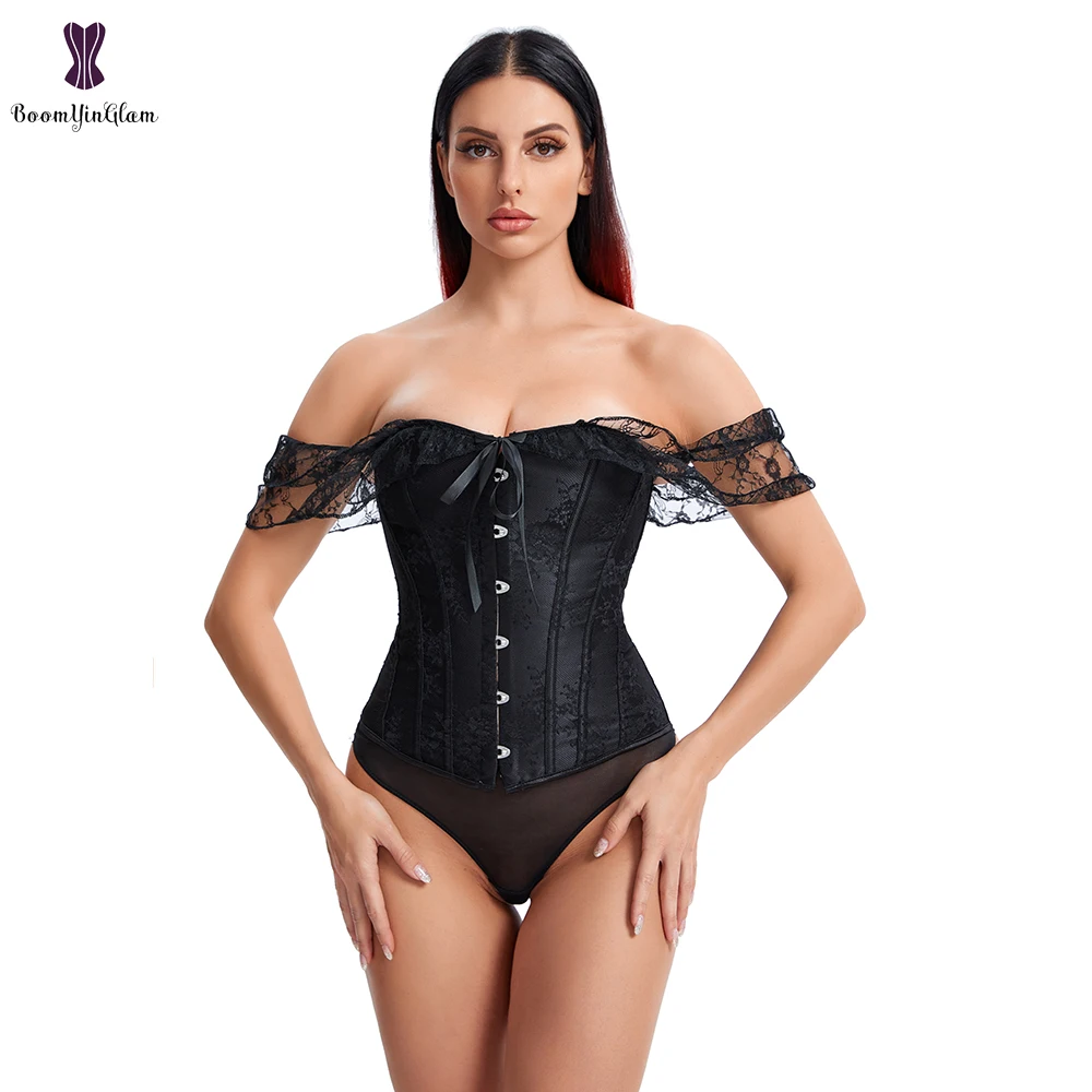 Корсет и стринги Softline Collection Brenda, белый 2XL 5591189429 - Soft Line collection - Эротические корсеты и бюстье - Купить