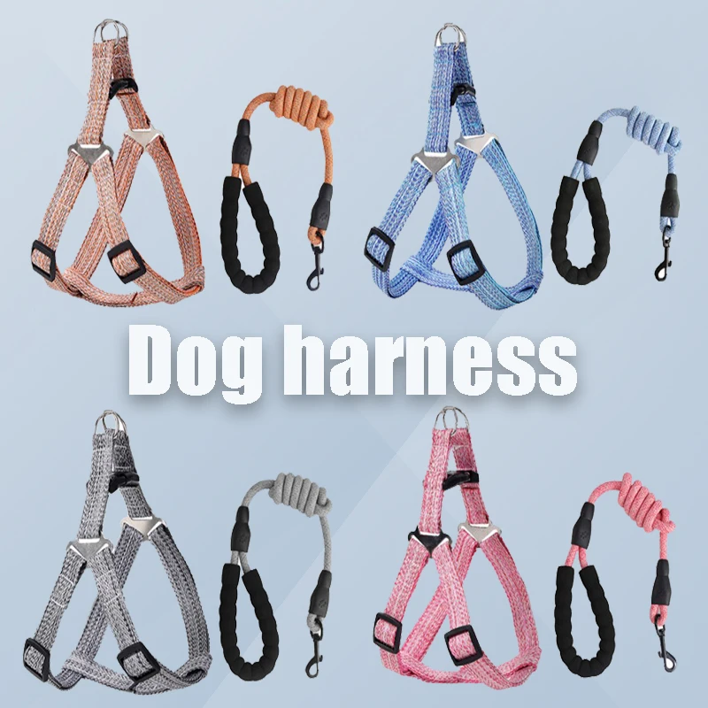 Нейлоновая Регулируемая шлейка для собак, легкая в использовании однотонная жилетка для собак, всесезонный поводок для бега, аксессуары дл... 
Нейлоновая Регулируемая шлейка для собак, легкая в использовании однотонная жилетка для собак, всесезонный поводок для бега, аксессуары дл...