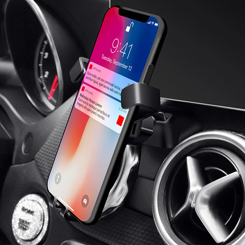 Car Products Fit for Benz GLA/ A Class/ CLA 2013-2019 Accessories Gravity Phone Holder Air Vent Clip Mount Mobile Phone Stand
Car Products Fit for Benz GLA/ A Class/ CLA 2013-2019 Accessories Gravity Phone Holder Air Vent Clip Mount Mobile Phone Stand