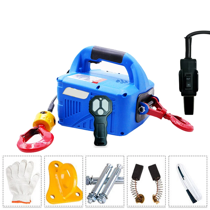 Подъемник для крана с дистанционным управлением, 220 В/110 В, 500 кг 
Подъемник для крана с дистанционным управлением, 220 В/110 В, 500 кг