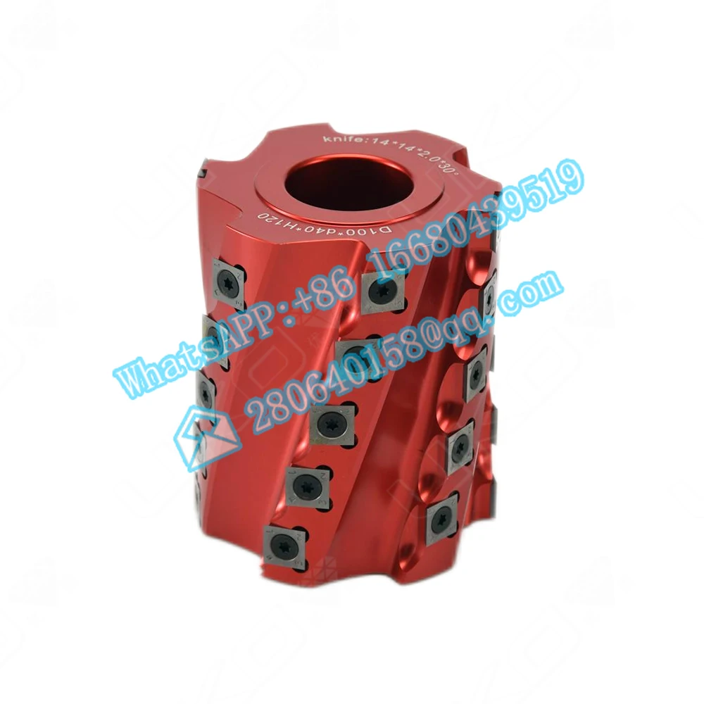 Light cutting four-side planing aluminum and steel body profile milling spiral cutter head
Light cutting four-side planing aluminum and steel body profile milling spiral cutter head
