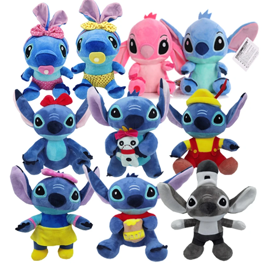 Disney Stitch Plush Toy Lilo & Stitch Cartoon Stuffed Soft Stitch Stress Relief Doll Car Pillow Comforting Toy Kids Xmas Gift
Disney Stitch Plush Toy Lilo & Stitch Cartoon Stuffed Soft Stitch Stress Relief Doll Car Pillow Comforting Toy Kids Xmas Gift