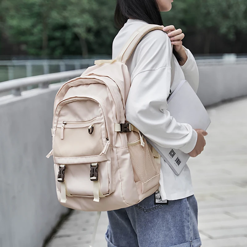 High Capacity Women Backpack Mesh Design Harajuku Girl Solid Mochila Outdoor Multilayer Commuter Travel Weekender Mochila
High Capacity Women Backpack Mesh Design Harajuku Girl Solid Mochila Outdoor Multilayer Commuter Travel Weekender Mochila