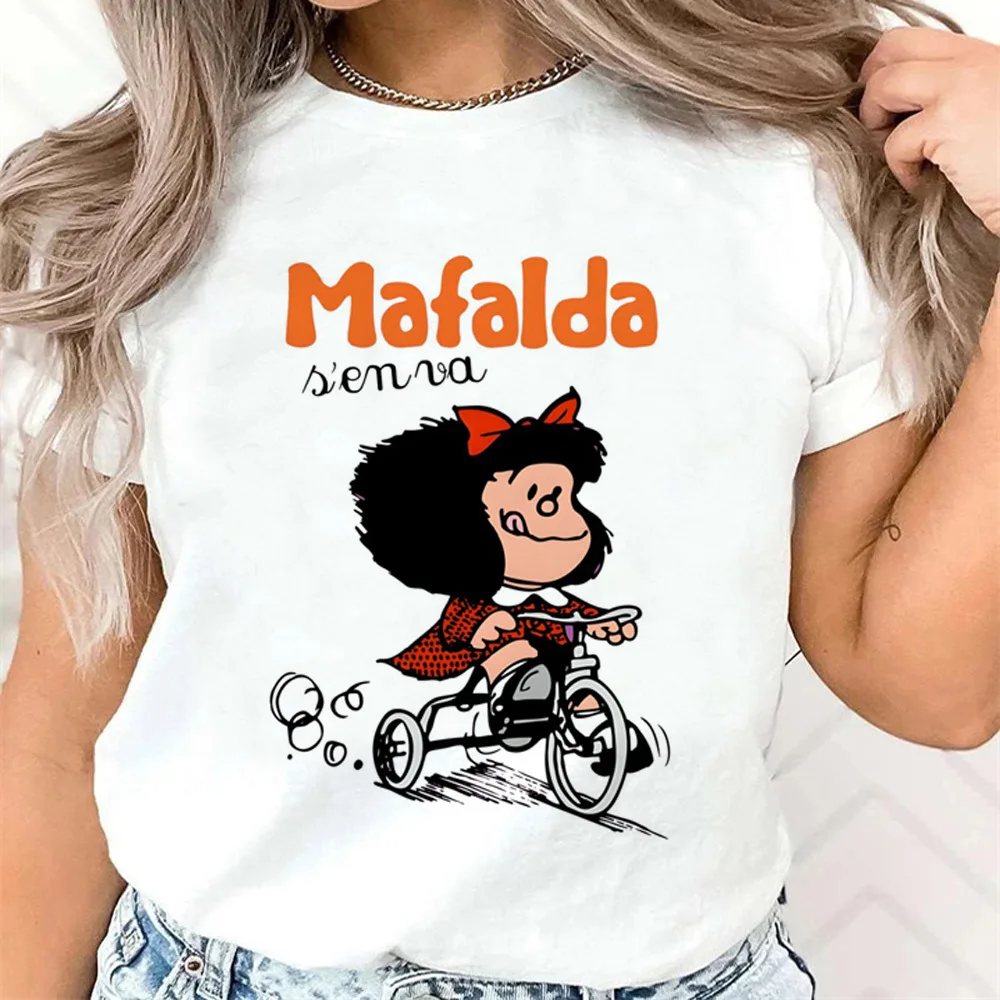 Mafalda женский аниме 2000-х годов психоделический 80-х поп-культура корейская одежда