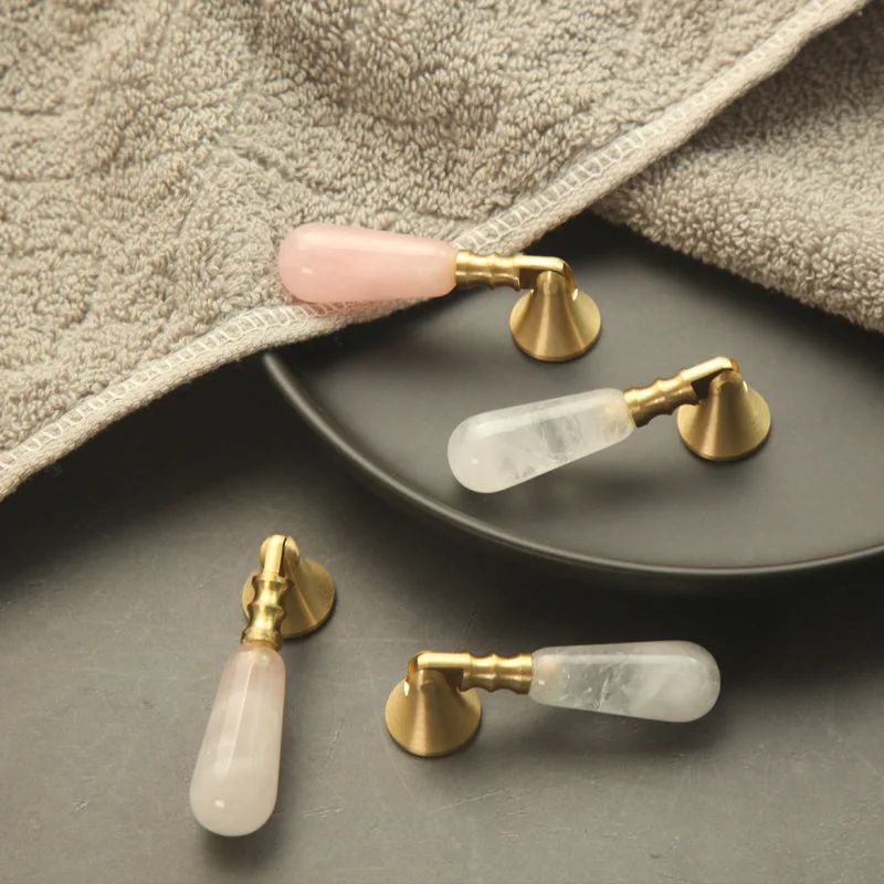 Brass Handle Nordic Creative Natural Crystal Pendant Cabinet Door Handle Cabinet Cabinet Door Drawer Single Hole Simple Handle
Brass Handle Nordic Creative Natural Crystal Pendant Cabinet Door Handle Cabinet Cabinet Door Drawer Single Hole Simple Handle