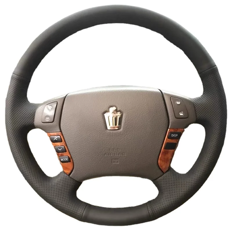 For Toyota 05-06-07-08-09 12th generation old Crown steering wheel cover leather exclusive full cover handle cover hand sewn
For Toyota 05-06-07-08-09 12th generation old Crown steering wheel cover leather exclusive full cover handle cover hand sewn