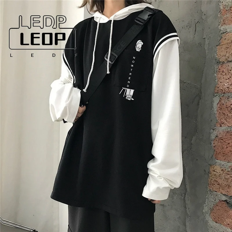 LEDP Retro Anime Street Casual Harajuku Black Ladies Hoodie Korean Fashion Long Sleeve Loose Comfortable Sweatshirt Women
LEDP Retro Anime Street Casual Harajuku Black Ladies Hoodie Korean Fashion Long Sleeve Loose Comfortable Sweatshirt Women