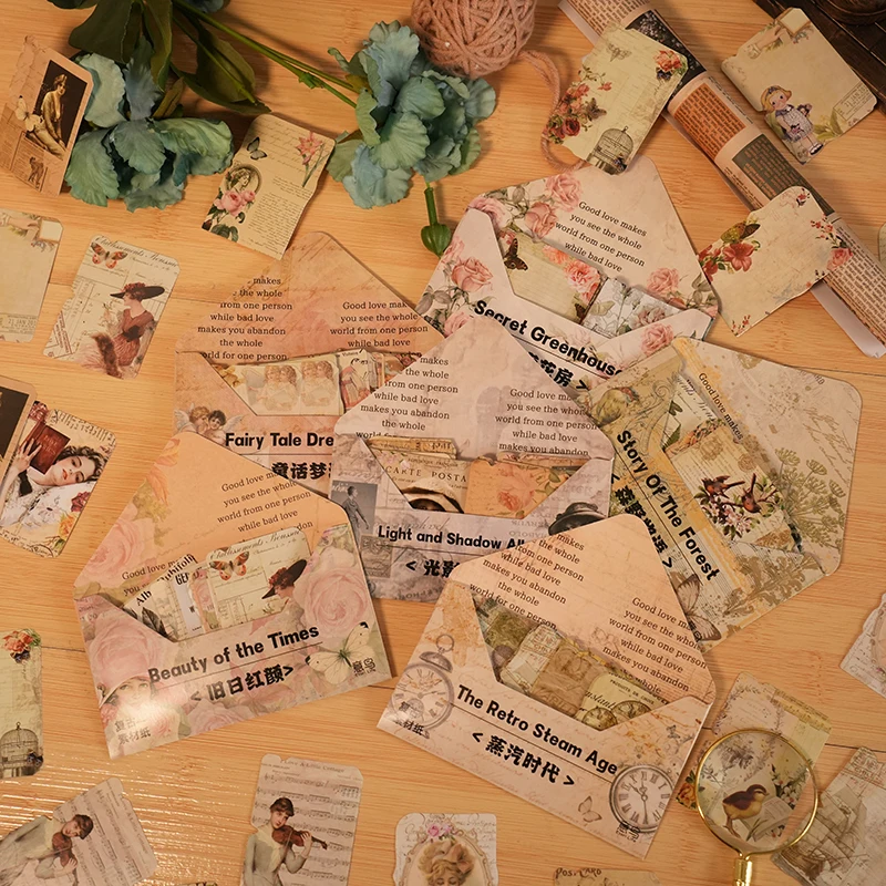 32 sheets Stickers literary nostalgia retro collage handbook decorative stickers forest animals flowers Scrapbooking 6 choices
32 sheets Stickers literary nostalgia retro collage handbook decorative stickers forest animals flowers Scrapbooking 6 choices