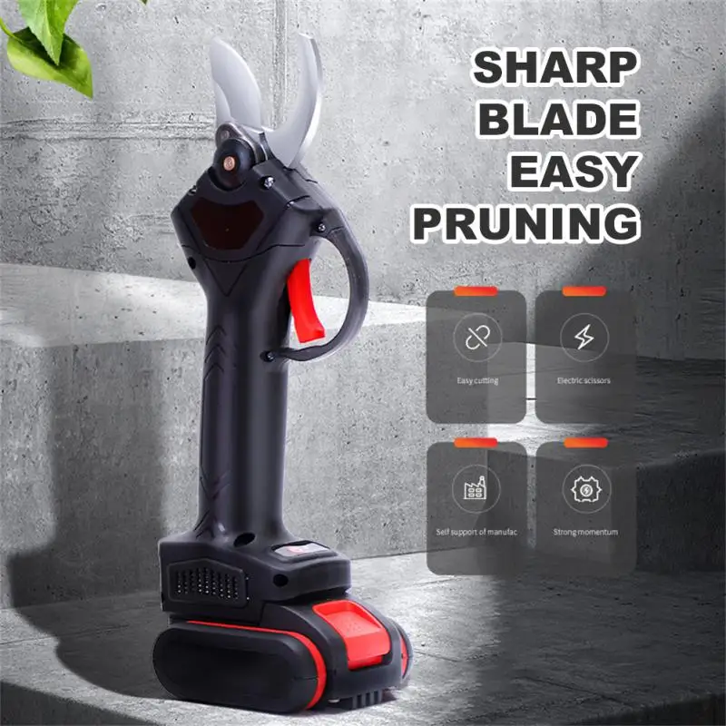Portable Pruning Shears Fruit Tree Bonsai Lithium-ion Pruning Branche Cutter Alloy Cutter Head Cordless Tools And Gadgets
Portable Pruning Shears Fruit Tree Bonsai Lithium-ion Pruning Branche Cutter Alloy Cutter Head Cordless Tools And Gadgets