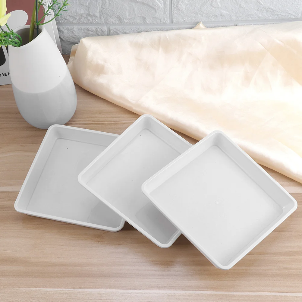 5 Pcs Round Tray Plastic Torus Saucer Pot Trays Plants Pots Indoors No Holes Drip White Saucers
5 Pcs Round Tray Plastic Torus Saucer Pot Trays Plants Pots Indoors No Holes Drip White Saucers