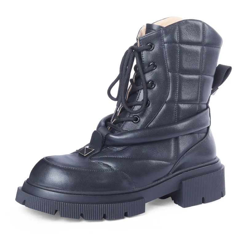 Женские ботильоны из натуральной кожи на низком каблуке, на платформе
Женские ботильоны из натуральной кожи на низком каблуке, на платформе