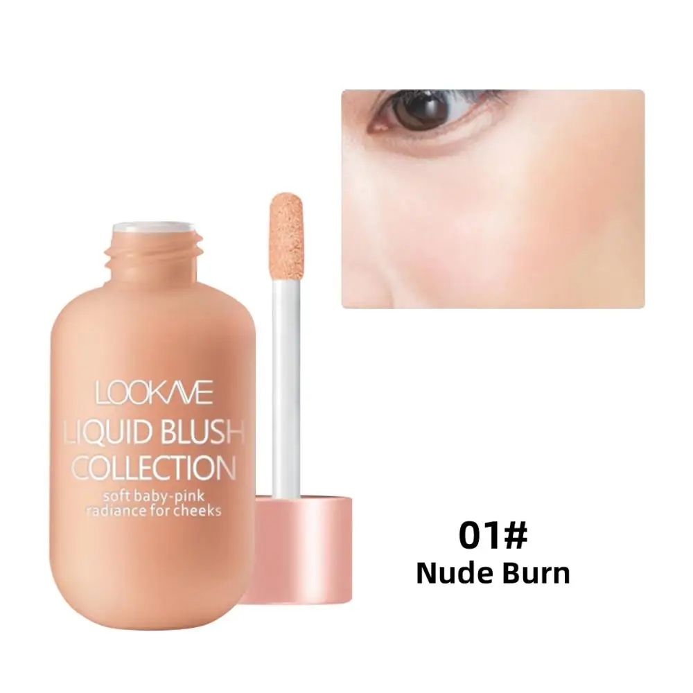 LOOKME Liquid Blush Natural Cheek Tint Blusher Matte Cream On Face Eye Shadow Contouring Make Up Cosmetics Waterproof For Women 
LOOKME Liquid Blush Natural Cheek Tint Blusher Matte Cream On Face Eye Shadow Contouring Make Up Cosmetics Waterproof For Women