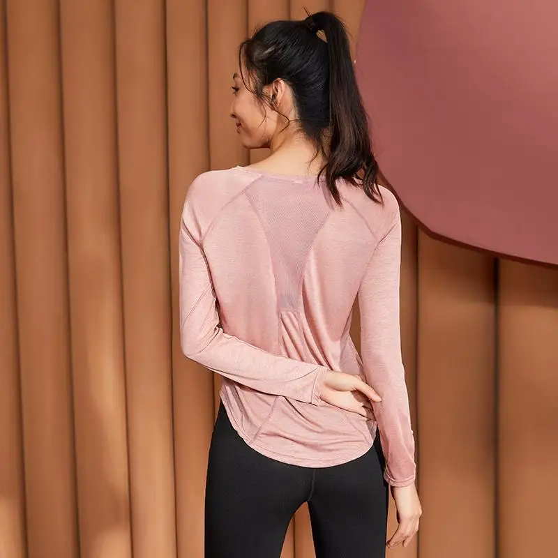 2022 New Sports Tops Gym Women Fitness T Shirt Woman Long Sleeve Yoga Top Mesh Womens Gym Shirts Sport Wear for Women E251
2022 New Sports Tops Gym Women Fitness T Shirt Woman Long Sleeve Yoga Top Mesh Womens Gym Shirts Sport Wear for Women E251