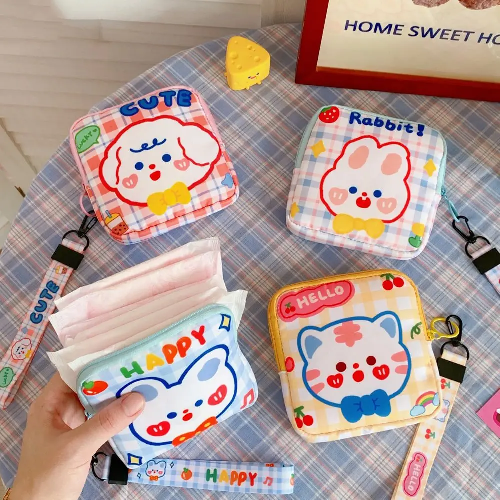 Tampon Pouch Ins style Headphone Case Korean Zipper Coin Purse Sanitary Napkin Storage Bag Sundries Storage Makeup Bag
Tampon Pouch Ins style Headphone Case Korean Zipper Coin Purse Sanitary Napkin Storage Bag Sundries Storage Makeup Bag