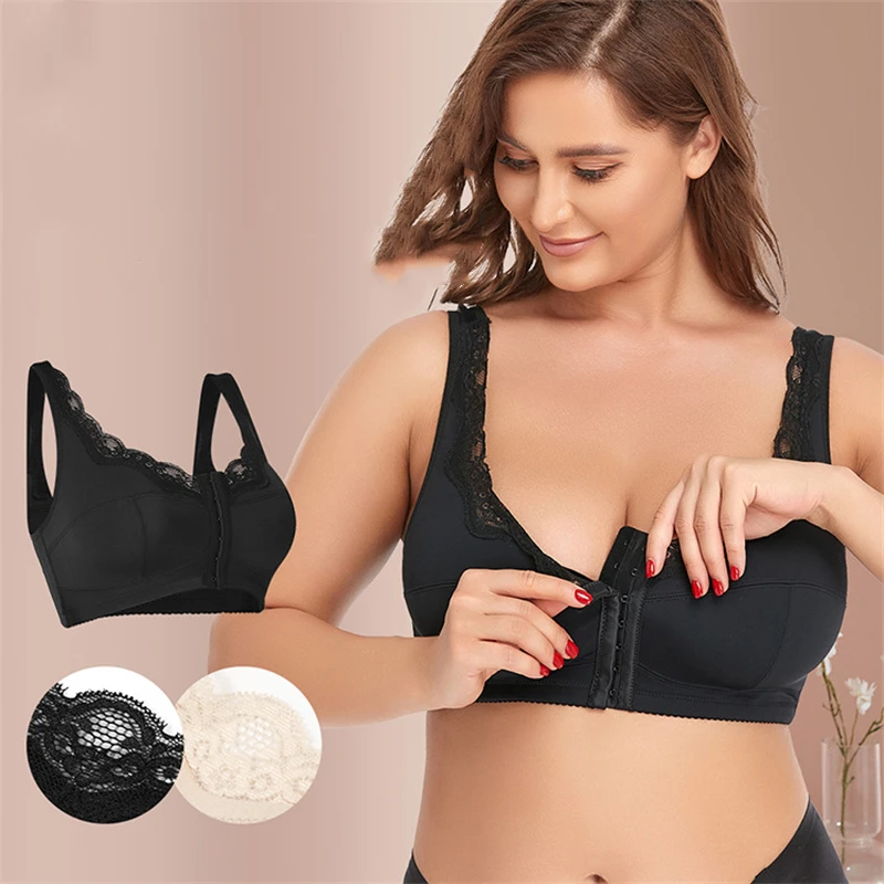 Women Breasted Front Closure Fitness Vest Elastic Posture Correction Shapewear Wirefree Gathered Bra Girl Sexy Push Up Lace Bras
Women Breasted Front Closure Fitness Vest Elastic Posture Correction Shapewear Wirefree Gathered Bra Girl Sexy Push Up Lace Bras