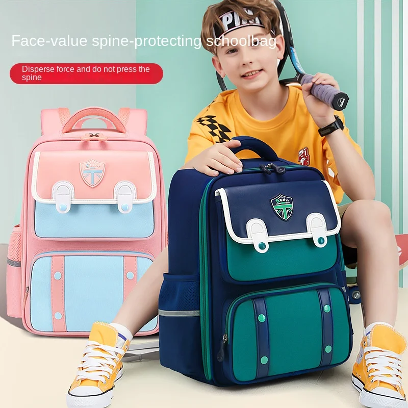 

Boys Backpack Kids Bookbag School Primary Bags Children Orthopedic Schoolbags School Infantil Mochila Waterproof Backpacks Girls