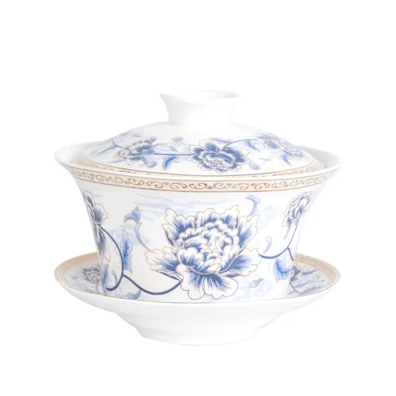Elegance And Luxury Tea Bowl Portable Cover Bowl Heat-resisting Tradition And Classics Teacup Kitchen Accessories Ceramic Cup
Elegance And Luxury Tea Bowl Portable Cover Bowl Heat-resisting Tradition And Classics Teacup Kitchen Accessories Ceramic Cup