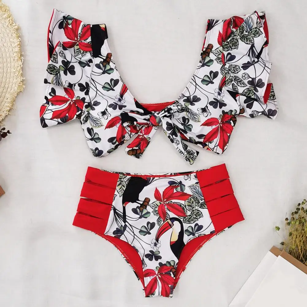 1 Set Pretty Women Swimsuit Anti-friction Bright-colored Women Bikinis High Elasticity Bikini Set
1 Set Pretty Women Swimsuit Anti-friction Bright-colored Women Bikinis High Elasticity Bikini Set