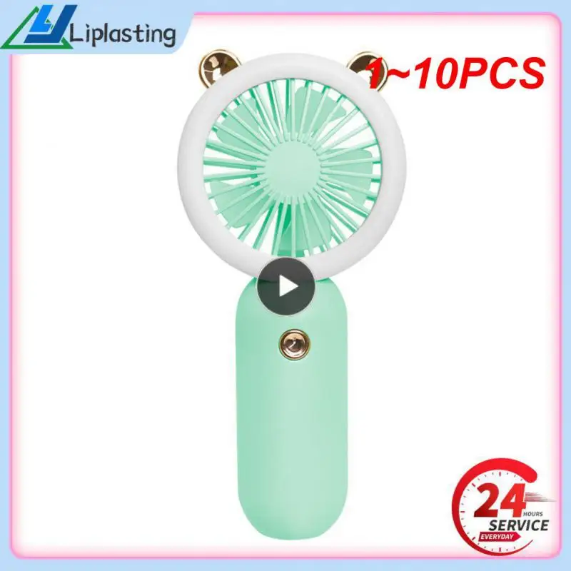 1~10PCS Handheld Mini Fan USB Rechargeable Cooling Fans Cute Portable Night Light Summer Small Pocket Fan Cartoon Mute Fans
1~10PCS Handheld Mini Fan USB Rechargeable Cooling Fans Cute Portable Night Light Summer Small Pocket Fan Cartoon Mute Fans