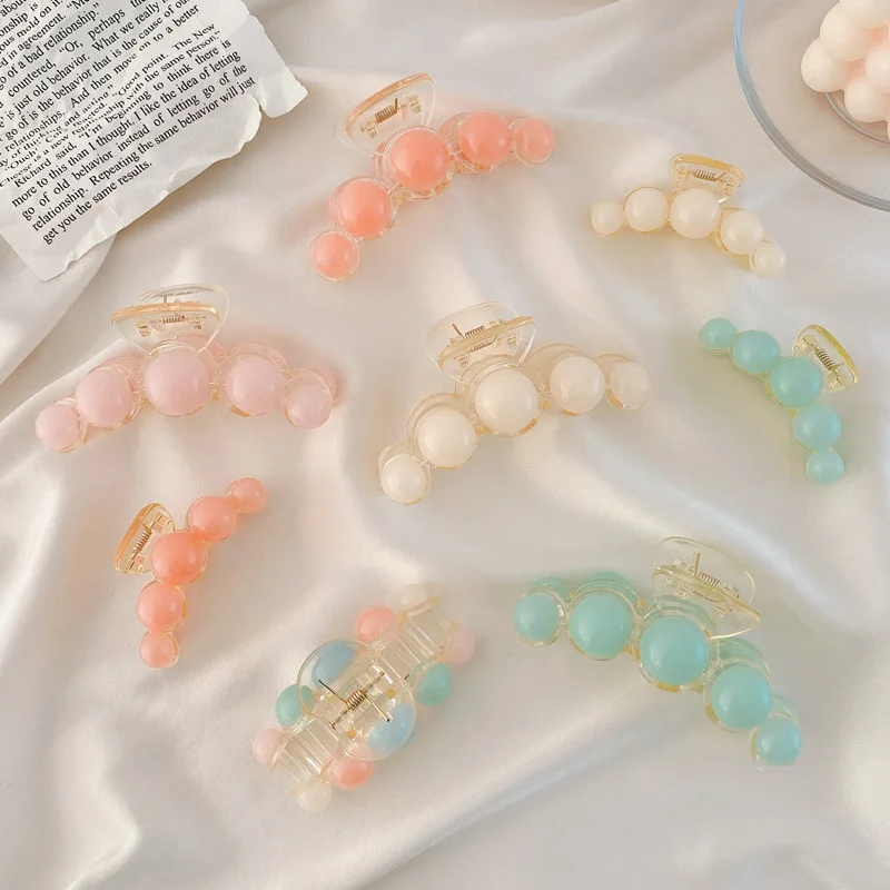 New Texture Candy Colors Simple Twist Clip Hair Claw Hair Accessories Wave Transparent Jaws Fashion Hair Accessories
New Texture Candy Colors Simple Twist Clip Hair Claw Hair Accessories Wave Transparent Jaws Fashion Hair Accessories