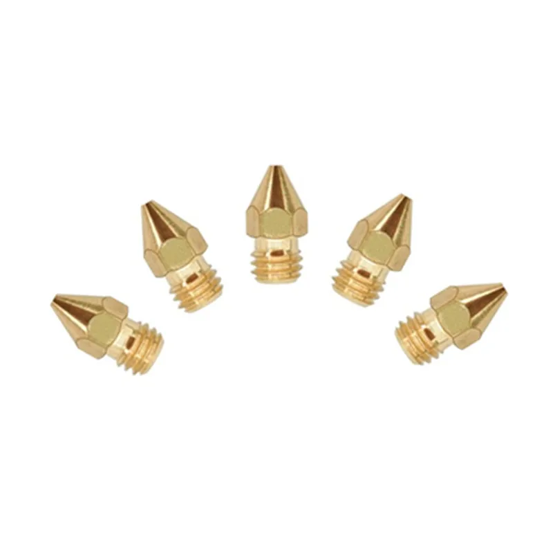 Латунные сопла MK8 для Creality 3D CR8 CR10/S/V2 Ender 3/3S/5/5S-детали для 3D-принтера, 5 шт.
Латунные сопла MK8 для Creality 3D CR8 CR10/S/V2 Ender 3/3S/5/5S-детали для 3D-принтера, 5 шт.
