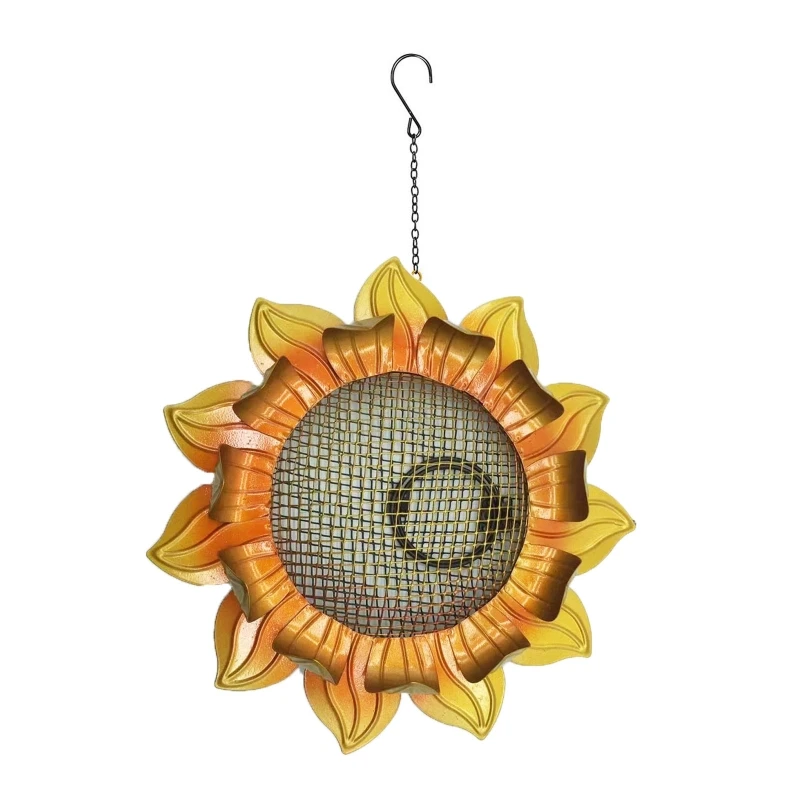 Sunflower Bird Feeder Metal Hanging Mesh Bird Feeders for Attracting Birds Garden Backyard Outdoor Patio Decoration
Sunflower Bird Feeder Metal Hanging Mesh Bird Feeders for Attracting Birds Garden Backyard Outdoor Patio Decoration