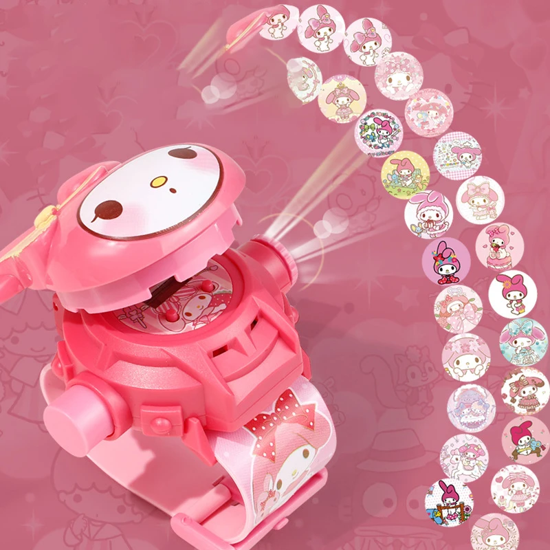 Sanrio Hello Kitty Kuromi My Melody 24 Style Projection Children Watches Watch Kids Digital Clock Student Wristwatches Gift
Sanrio Hello Kitty Kuromi My Melody 24 Style Projection Children Watches Watch Kids Digital Clock Student Wristwatches Gift