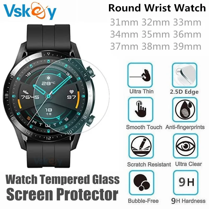 100PCS Round Smart Watch Screen Protector Diameter 35mm 36mm 37mm 38mm 39mm 40mm 31mm 32mm 33mm 34mm 30mm Tempered Glass Film
100PCS Round Smart Watch Screen Protector Diameter 35mm 36mm 37mm 38mm 39mm 40mm 31mm 32mm 33mm 34mm 30mm Tempered Glass Film