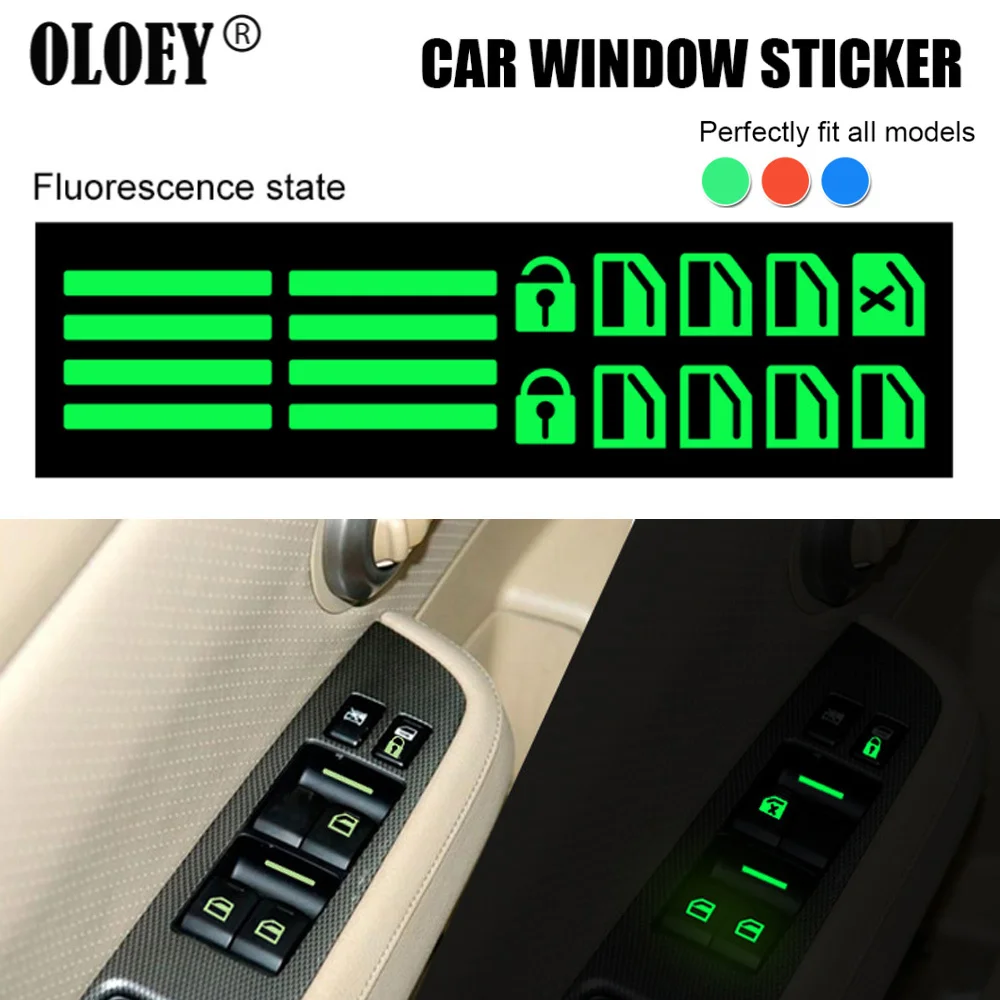 Car Button Sticker Car Sticker Luminous Car Styling Interior Self Adhesive Sticker Decoration Door Window Lift Car Accessories
Car Button Sticker Car Sticker Luminous Car Styling Interior Self Adhesive Sticker Decoration Door Window Lift Car Accessories