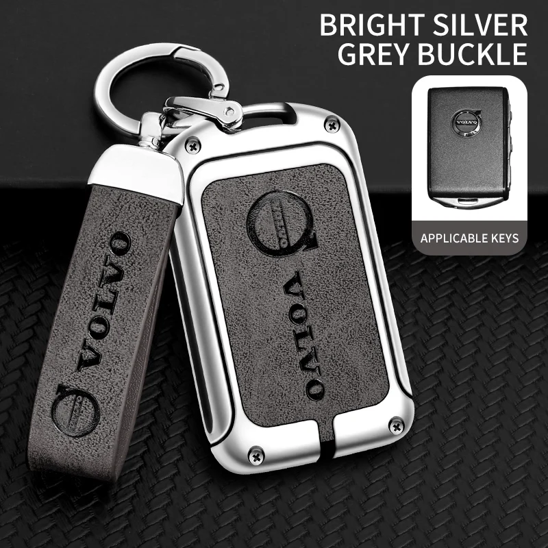 Car Key Case For Volvo XC40 XC60 S90 XC90 S60 V90 T5 T6 T8 Car Key Case Shell Zinc Alloy Patterned Leather Car Key Case Cover
Car Key Case For Volvo XC40 XC60 S90 XC90 S60 V90 T5 T6 T8 Car Key Case Shell Zinc Alloy Patterned Leather Car Key Case Cover