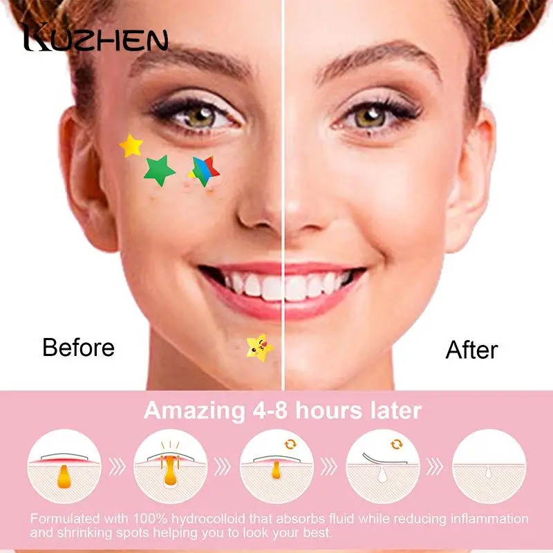 60/96Pcs Face Spot Scar Care Stickers Invisible Treatment Pimple Acne Concealer Acne Removal Pimple Patch Beauty Acne Tools
60/96Pcs Face Spot Scar Care Stickers Invisible Treatment Pimple Acne Concealer Acne Removal Pimple Patch Beauty Acne Tools