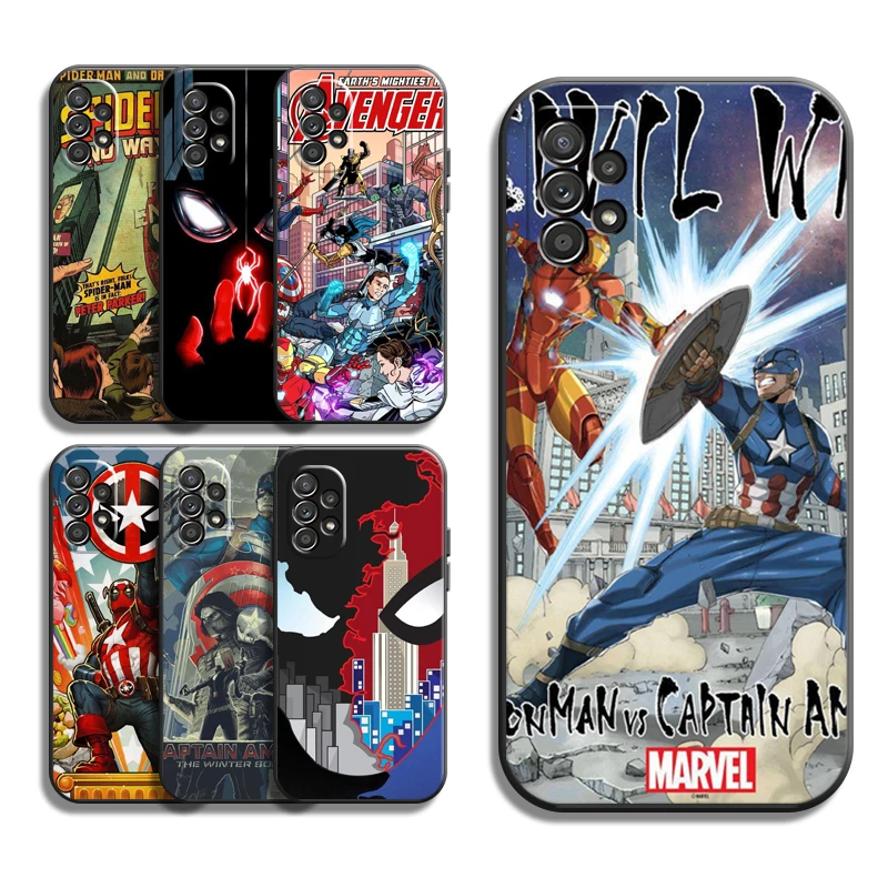 Marvel Spiderman Phone Cases For Samsung Galaxy S22 S20 FE S20 Lite S20 Ultra S21 S21 FE S21 Plus Ultra Funda Back Cover
Marvel Spiderman Phone Cases For Samsung Galaxy S22 S20 FE S20 Lite S20 Ultra S21 S21 FE S21 Plus Ultra Funda Back Cover
