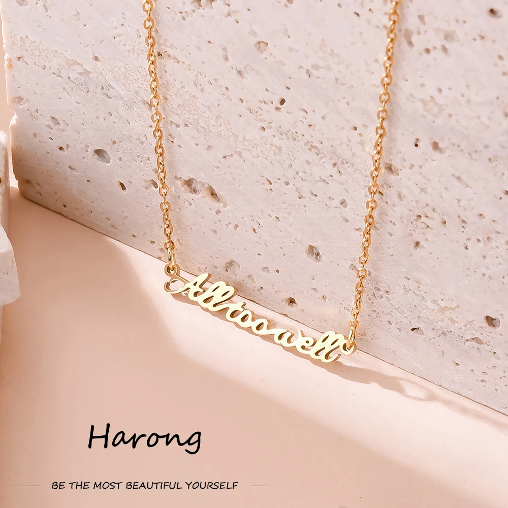 Harong Taylor the Swift "All To Well" Album Necklace Stainless Steel TS Necklaces 2023 the Eras Tour Jewelry Inspired Gifts
Harong Taylor the Swift "All To Well" Album Necklace Stainless Steel TS Necklaces 2023 the Eras Tour Jewelry Inspired Gifts