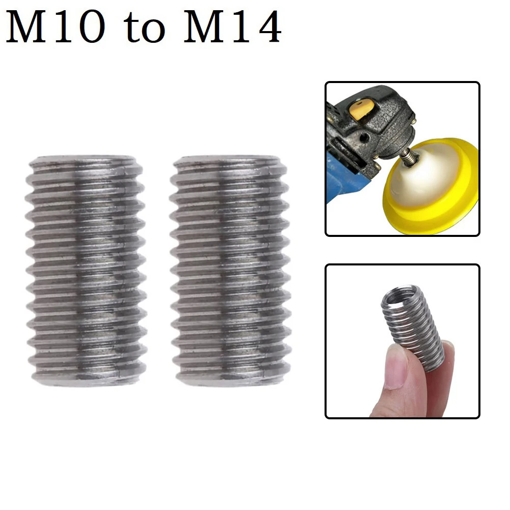 2Pcs M10 To M14 Adapter Angle Grinder Polisher Interface Connector Converter Screw Connecting Grinder Adapter Converter Thread
2Pcs M10 To M14 Adapter Angle Grinder Polisher Interface Connector Converter Screw Connecting Grinder Adapter Converter Thread