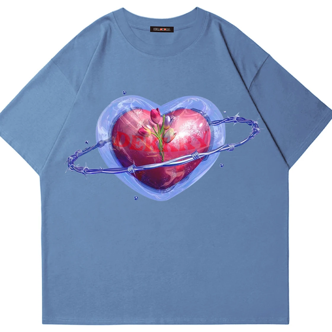 Футболка Ins в стиле Харадзюку, креативные милые футболки с надписью «Холодное сердце» и цветами, 100% хлопок, удобные топы большого размера в с...
Футболка Ins в стиле Харадзюку, креативные милые футболки с надписью «Холодное сердце» и цветами, 100% хлопок, удобные топы большого размера в с...