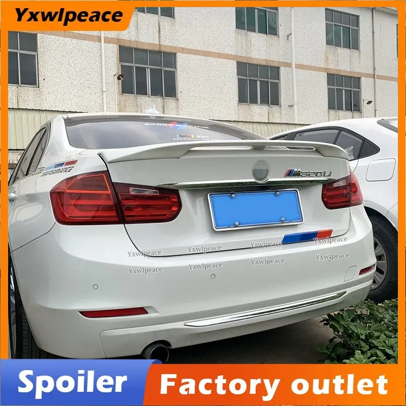 

For BMW F30 F35 3 Series M3 320i 325i 328i 2013 2014 2015 2016 High Quality ABS Plastic Primer Color Rear Trunk Lip Spoiler